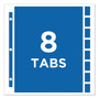 Avery Protect 'n Tab Top-Load Clear Sheet Protectors w/Eight Tabs, Letter View Product Image
