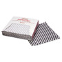 Bagcraft Grease-Resistant Paper Wraps and Liners, 12 x 12, Black Check, 1,000/Box, 5 Boxes/Carton (BGC057800) View Product Image