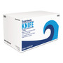 Boardwalk Heavyweight Polystyrene Cutlery, Knife, White, 1000/Carton (BWKKNIFEHW) View Product Image