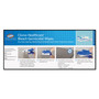 Clorox Healthcare Bleach Germicidal Wipes, Refill for Bucket, 1-Ply, 12 x 12, Unscented, White, 110/Pouch View Product Image
