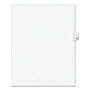 Avery Preprinted Legal Exhibit Side Tab Index Dividers, Avery Style, 10-Tab, 60, 11 x 8.5, White, 25/Pack, (1060) View Product Image