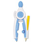 Westcott Soft Touch School Compass with Antimicrobial Product Protection, 10", Assorted Colors View Product Image