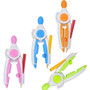 Westcott Soft Touch School Compass with Antimicrobial Product Protection, 10", Assorted Colors View Product Image