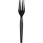 Dixie Heavyweight Disposable Forks by GP Pro - Black Product Image 