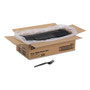 Dixie Plastic Cutlery, Heavyweight Fork, Black, 1,000/Carton View Product Image