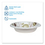 Dixie Pathways Heavyweight Paper Bowls, 20 oz, Green/Burgundy, 500/Carton (DXESX20PATH) View Product Image