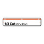 Avery Permanent TrueBlock File Folder Labels with Sure Feed Technology, 0.66 x 3.44, White, 30/Sheet, 25 Sheets/Pack AVE5166 View Product Image