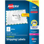 Avery Shipping Labels, Sure Feed, 3-1/2" x 5" , 400 Labels (5168) - 3 1/2" Width x 5" Length - Permanent Adhesive - Rectangle - Laser - Matte Product Image 