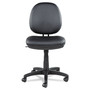 Alera Interval Series Swivel/Tilt Task Chair, Bonded Leather Seat/Back, Up to 275 lb, 18.11" to 23.22" Seat Height, Black View Product Image