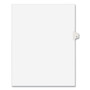 Avery Preprinted Legal Exhibit Side Tab Index Dividers, Avery Style, 26-Tab, J, 11 x 8.5, White, 25/Pack, (1410) View Product Image