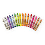 Crayola Large Crayons - Black, Blue, Brown, Green, Orange, Red, Violet, Yellow, Green Blue, Blue-violet, Carnation Pink, ... (CYO520336) Product Image 