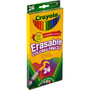 Crayola Erasable Colored Pencils - 3.3 mm Assorted Lead (CYO682424) Product Image 