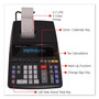 Sharp Calculators EL-2196BL 12-Digit Printing Calculator - 3.7 lps - Independent Memory, Sign Change, Backspace Key, Double Zero - AC Supply Powered - 3.1" Height x 8.7" Width x 12.9" Depth - Black (SHREL2196BL) Product Image 