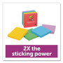 Post-it Super Sticky Notes - Playful Primaries Color Collection - 450 - 3" Flag/Note Width x 3" Flag/Note Length - Square - 90 Sheets per Pad (MMM6545SSAN) Product Image 