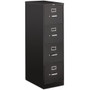 HON 510 H514 Vertical Column - 52" Height x 15" Width x 25" Depth - 4 - Finish: Black Product Image 