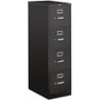 HON 510 H514 Vertical Column - 52" Height x 15" Width x 25" Depth - 4 - Finish: Black Product Image 