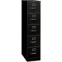 HON 310 H315C File Cabinet - 60" Height x 18.3" Width x 26.5" Depth - 5 - Finish: Black Product Image 