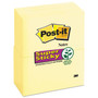 Post-it Super Sticky Notes - 1080 - 3" Flag/Note Width x 5" Flag/Note Length - Rectangle - 90 Sheets per Pad - Unruled (MMM65512SSCY) Product Image 