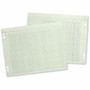 Wilson Jones 20-Column Ruled Sheets - 24 lb - Double Sided Sheet - Ledger - 11.88" x 9.25" Sheet Size - 4 x Holes Product Image 