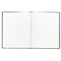 Blueline Hardbound Executive Journal - 150 Sheets - Perfect Bound - Ruled Margin - 11" x 8 1/2" Sheet Size - White Paper (REDA1081) Product Image 
