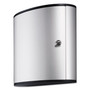 DURABLE 36 Key Brushed Aluminum Cabinet - 4.8" Width x 11" Depth x 11.9" Height - 1 x Front Open Door(s) - Security Lock - Silver (DBL195223) Product Image 