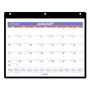 At-A-Glance Monthly Desk Wall Calendar with Jacket, Small, 11" x 8" - Small - Julian Dates - Monthly - 12 Month - January 2026 to December 2026 (AAGSK800) Product Image 