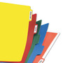 Avery Plastic Tab Dividers w/ White Labels - 8 x Divider(s) - 8 Tab(s) - 8 - 8 Tab(s)/Set - 8.5" Divider Width x 11" Divider Length (AVE23084) Product Image 