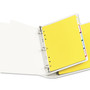 Avery Plastic Tab Dividers w/ White Labels - 5 x Divider(s) - 5 Tab(s) - 5 - 5 Tab(s)/Set - 8.5" Divider Width x 11" Divider Length (AVE23080) Product Image 