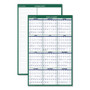 At-A-Glance Vertical Reversible Erasable Wall Calendar - Large - Julian Dates - Yearly - 12 Month - January 2026 to December 2026 (AAGPM21028) Product Image 