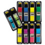 Post-it Flag Value Pack - 328 - 1/2" Flag/Note Width - Rectangle, Arrow - Unruled - Red, Blue, Yellow, Green, Purple, Pink, Blue, Red, Yellow (MMM683VAD1) Product Image 