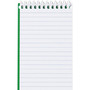 Rediform Wirebound Memo Notebooks - 60 Sheets - Wire Bound - 3" x 5" Sheet Size - White Paper - Assorted Cover - (RED31120) (RED31120) Product Image 