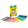 Crayola Presharpened Colored Pencils - 3.3 mm Assorted Lead - Wood Barrel - (CYO684036) Product Image 
