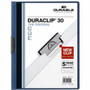 DURABLE DURACLIP Letter Report Cover - 8 1/2" x 11" - 30 Sheets Capacity - Vinyl, Steel Product Image 