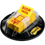 Post-it Sign Here Flags in Desk Grip Dispenser - 1" x 1.75" - 200 Flag Capacity Product Image 