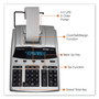 Victor 12403A Professional Calculator - Dual Color Print - Dot Matrix - 4.3 lps - Big Display, Independent Memory - 12 Digits (VCT12403A) Product Image 