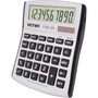 Victor 11003A Mini Desktop Calculator - Large Display, Angled Display, Dual Power, Independent Memory, Environmentally Friendly, Battery Backup - Battery/Solar Powered (VCT11003A) Product Image 