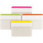 Post-it Durable Tabs - Write-on Tab(s) - 1.50" Tab Height x 2" Tab Width - Pink, Green, Orange, Yellow Tab(s) - Repositionable (MMM686F1BB) Product Image 