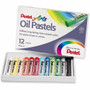 Pentel Arts Oil Pastels - Assorted - (PENPHN12) Product Image 