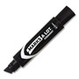 Avery Marks A Lot Marks A Lot Permanent Markers - Jumbo Desk-Style Size - Chisel Marker Point - Black Ink - Black Barrel (AVE24148) Product Image 