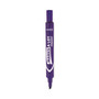 Avery Marks A Lot Large Desk-Style Permanent Markers - 4.7625 mm Chisel Marker Point - Purple Ink - Purple Plastic Barrel (AVE08884) Product Image 