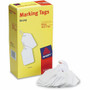 Avery Marking Tags, Strung, 2-3/4" x 1-11/16" , 1,000 Tags (12201) - 2.75" Length x 1.69" Width - Rectangular - Twine Fastener - Cotton, Polyester - White Product Image 