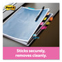 Post-it Flags - 60 - 1" Flag/Note Width x 1 3/4" Flag/Note Length - Rectangle - Unruled - Orange, Blue, Green, Pink, Yellow, Purple, Assorted (MMM680EGALT) Product Image 