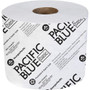 Pacific Blue Basic Standard Roll Toilet Paper - 1 Ply - 3.90" Width x 4" Length - 1500 Sheets/Roll - White Product Image 
