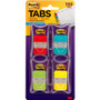 Post-it Tabs - 100 Write-on Tab(s) - 1" Tab Height x 1.50" Tab Width - Red, Blue, Green, Yellow Tab(s) - Tear Resistant, Wear Resistant, Repositionable, Durable Product Image 