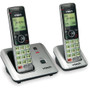 VTech CS6619-2 DECT 6.0 Cordless Phone - Black, Silver - 1 x Phone Line - 2 x Handset - Speakerphone - Hearing Aid Compatible Product Image 