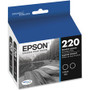 Epson DURABrite Ultra T220120 Original Standard Yield Inkjet Ink Cartridge - Black - 1 Each Product Image 