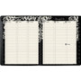 Lacey Weekly Block Format Professional Appointment Book, Lacey Artwork, 11 x 8.5, Black/White, 13-Month: Jan 2026 to Jan 2027 Product Image 