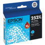 Epson DURABrite Ultra 252XL Original High Yield Inkjet Ink Cartridge - Cyan - 1 Each - Inkjet - High Yield Product Image 