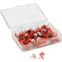 U Brands Metal Thumbtacks - 0.38" Shank - 0.44" Head - 0.5" Width - Rose Gold, Marble Product Image 
