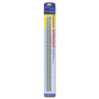 Staedtler 12" Architect Triangular Scale - 12" Length x 1" Width - 3/32, 3/16, 1/8, 1/4, 3/8, 1/2, 3/4, 1, 1-1/2, 3, 16 Graduations - Imperial Measuring System - Polystyrene - White (STD9871831BK) Product Image 